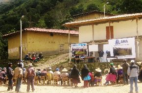 Pobladores de Sorochuco eligieron a miembros de los Comités de Inventario de Fuentes Naturales de Agua de la zona.