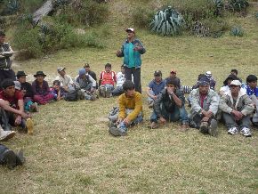 Los mineros ilegales fueron sorprendidos cuando operaban en el río Marañón, en Huánuco.