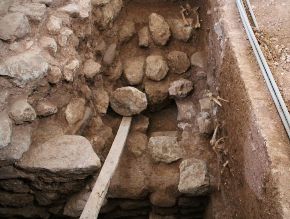 CUSCO, PERÚ-FEBRERO 06. Hallan estructura prehispánica con osamentas humanas en templo de Cusco. Foto: Ministerio de Cultura.