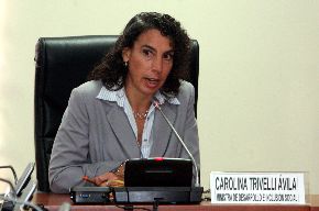 Carolina Trivelli. Foto. ANDINA/Norman Córdova