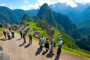 Machu Picchu is the top tourist destination in Peru.