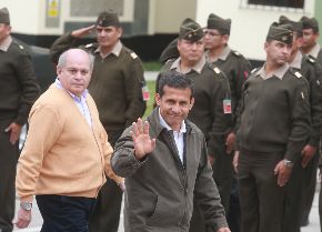 Presidente Ollanta Humala toma parte del lanzamiento de campaña de valores. Foto: ANDINA/Juan Carlos Guzmán.