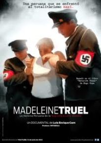 Afiche de "Madeleine Truel, heroína peruana de la Segunda Guerra Mundial".