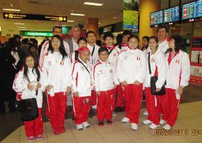 Selección peruana viajó con el apoyo del Instituto Peruano del Deporte. INTERNET/Medios