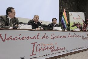 Cusco (PERU).- Ministro de Agricultura y Riego,  Milton von Hesse, en Encuentro Nacional de Granos Andinos.