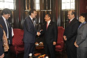 Presidente Ollanta Humala se reunió con su homólogo español, Mariano Rajoy