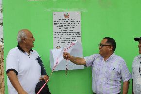 Funcionarios del Ministerio de Vivienda inauguraron diversas obras en la región Ica.