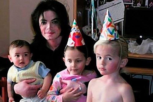 Michael Jackson y sus hijos