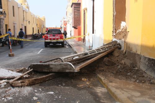 Casonas de Trujillo no resistirían sismo de gran intensidad.