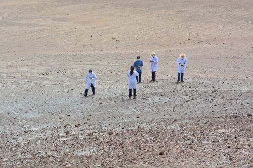 El desierto de La Joya posee características geológicas parecidas a Marte.
