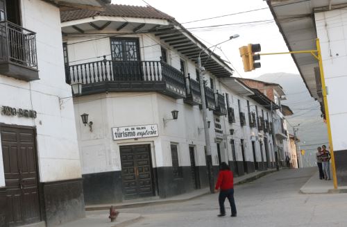 Se mejorarán las calles del Centro Histórico de Chachapoyas.