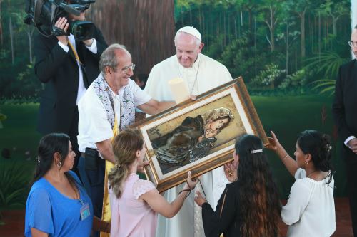 Papa Francisco en Puerto Maldonado