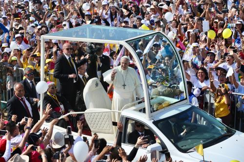 Papa Francisco en Trujillo, Perú