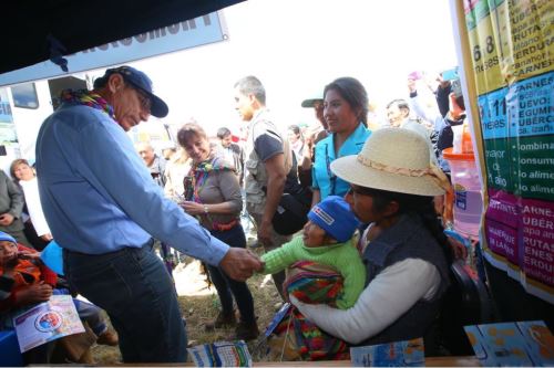 Presidente Vizcarra en Puno. Foto: ANDINA/Prensa Presidencia