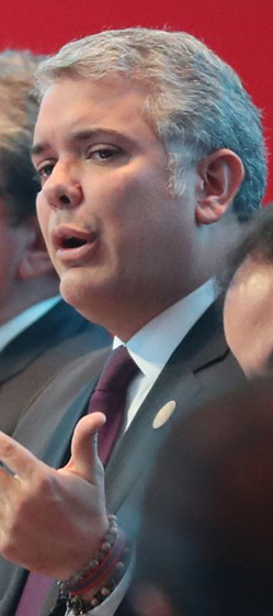 Presidente de Colombia, Iván Duque Enlace: https://portal.andina.pe/EDPFotografia3/thumbnail/2019/07/06/000598632M.jpg