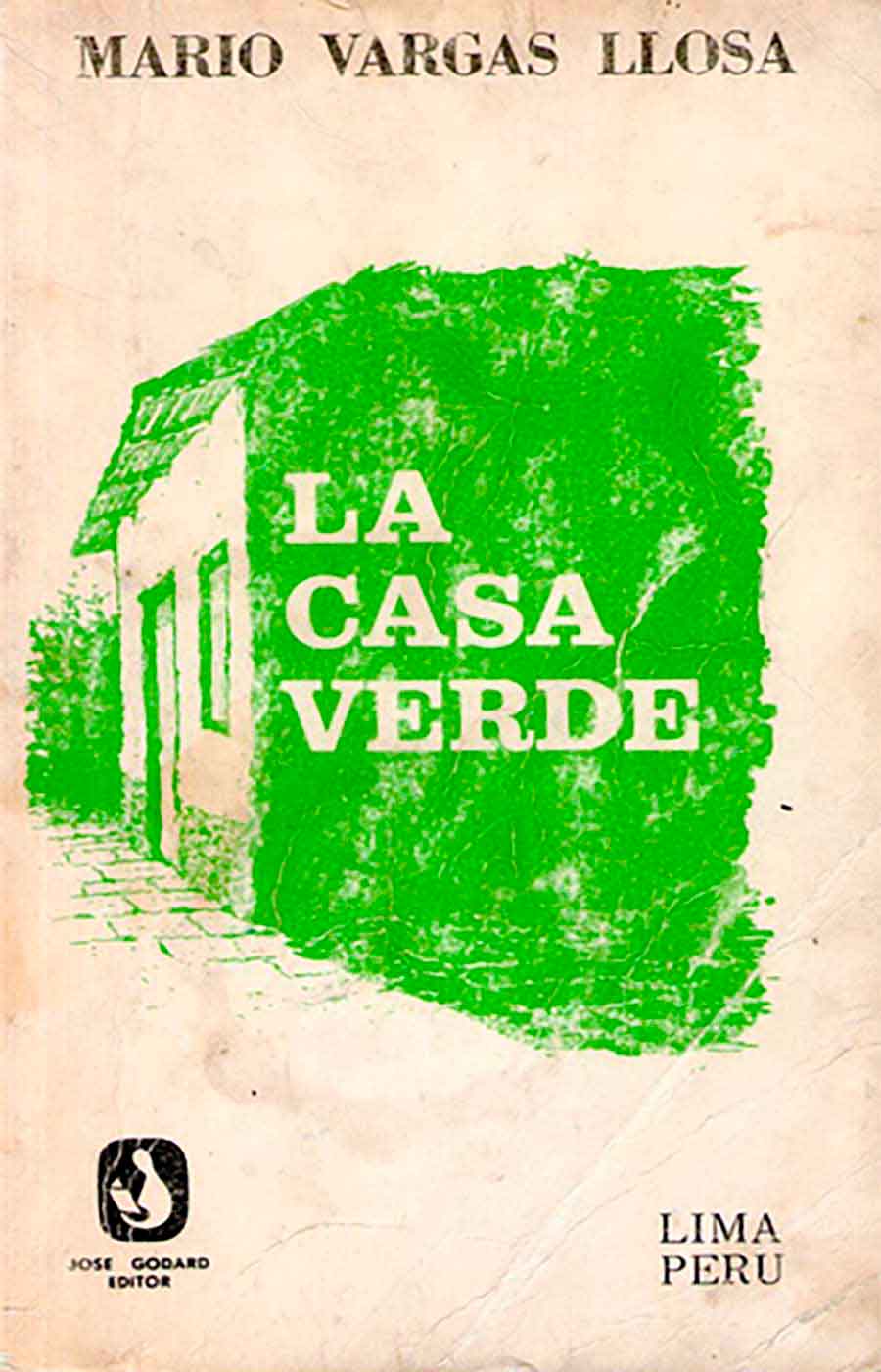 Portada de la novela La casa verde del laureado escritor Mario Vargas Llosa, segunda novela de Mario Vargas Llosa, Enlace de foto: https://portal.andina.pe/EDPFotografia3/thumbnail/2019/03/28/000574333M.jpg