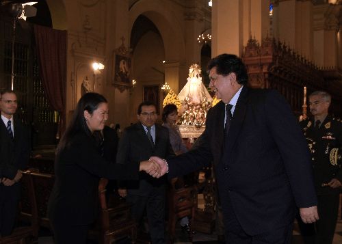 Keiko Fujimori y Alan Gacía